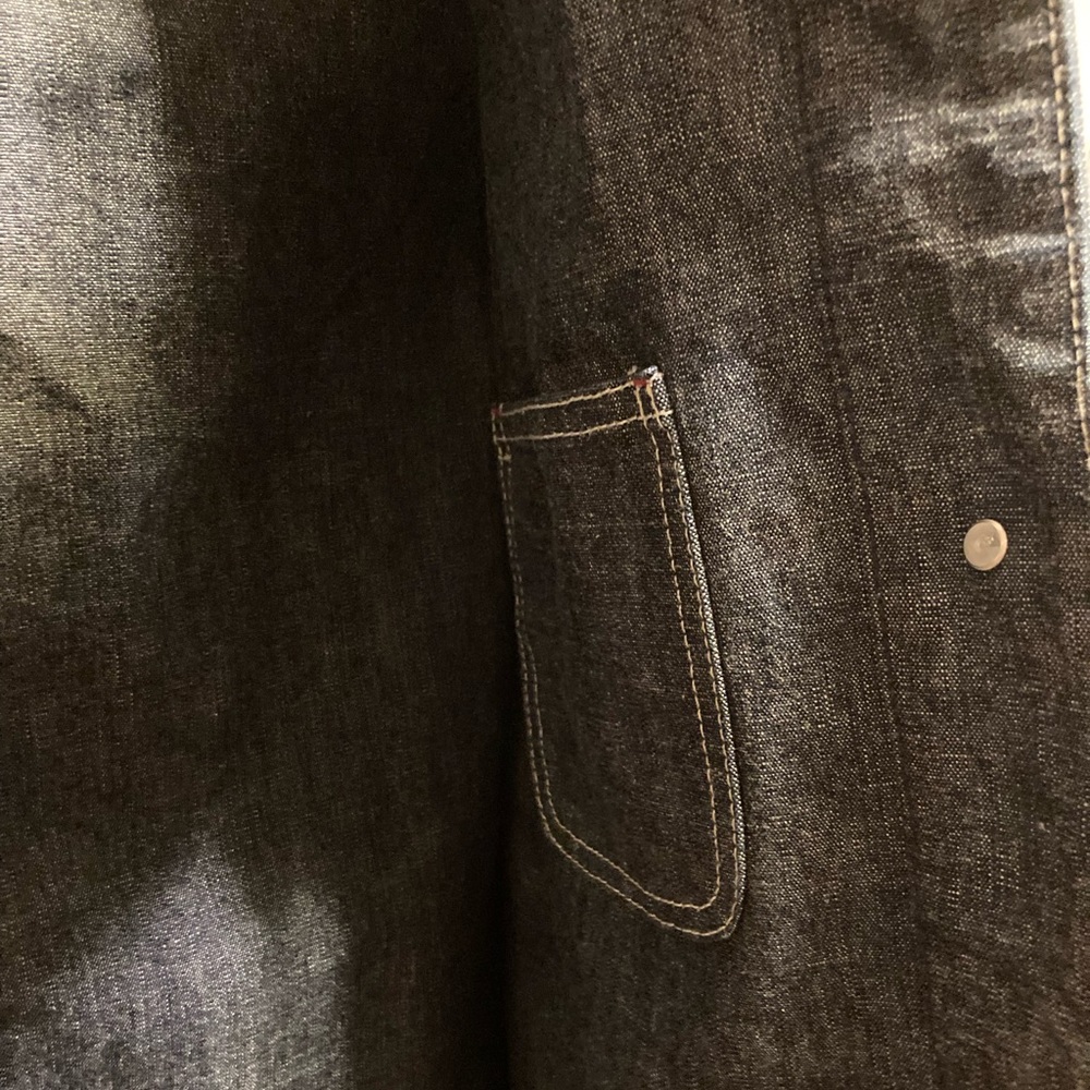 Gap Blue Denim Jean Jacket with Blade Collar - Picture 11 of 16